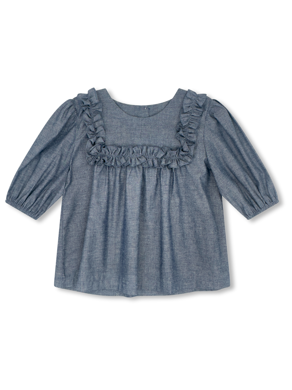 Brynlee Blouse - Dover Denim