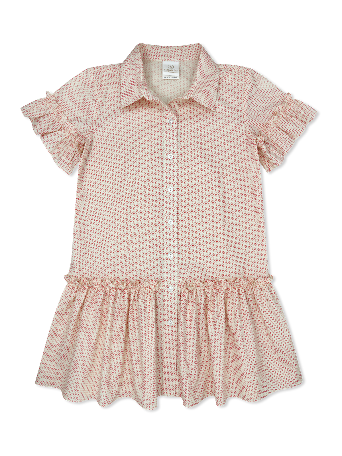 Darcy Dropwaist Dress - Danbury Dot