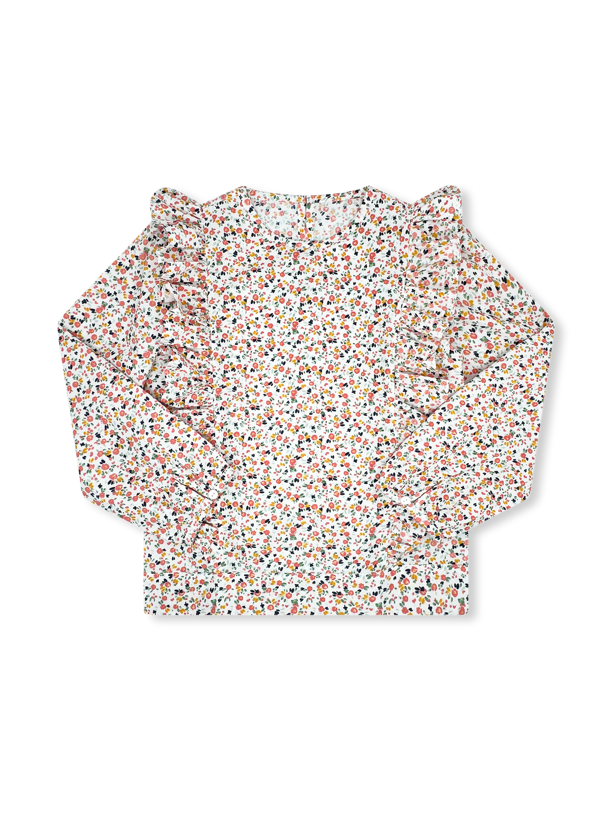 Tallulah Tunic Blouse - Harvest Hues Floral