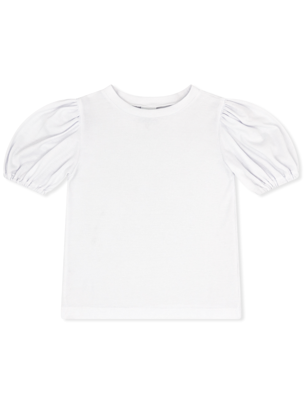 Jane Blouse - Cotton White Knit