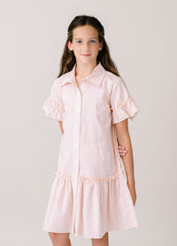 Darcy Dropwaist Dress - Danbury Dot