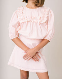 Brynlee Blouse - Danbury Dot