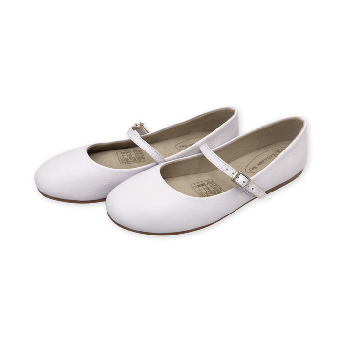 Bailey Ballet Flat - White