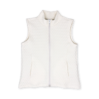 Virgingia Vest - Worthington White Quilted