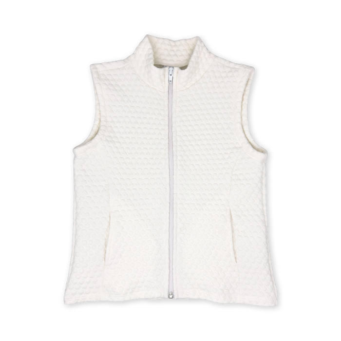 Virgingia Vest - Worthington White Quilted