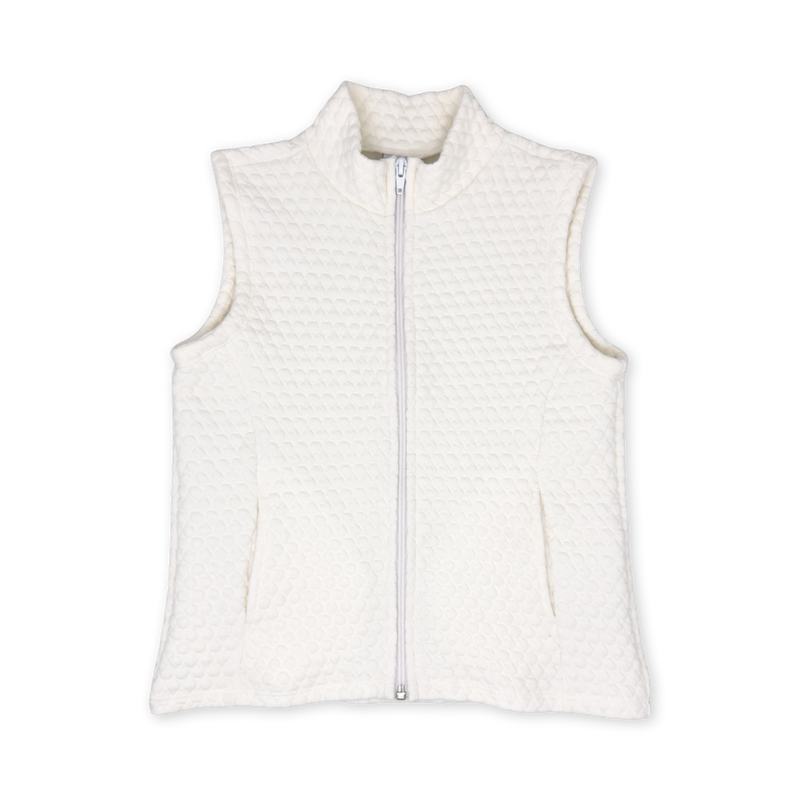 Virgingia Vest - Worthington White Quilted