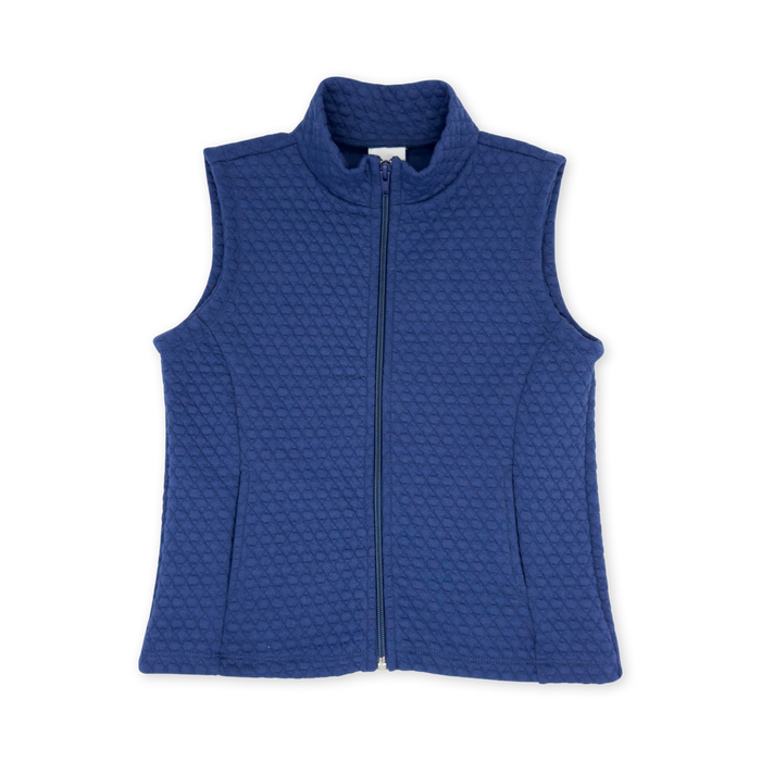 Virginia Vest - Northshore Navy Quilted