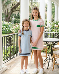 Landry Dress - Brentwood Blue, Navy