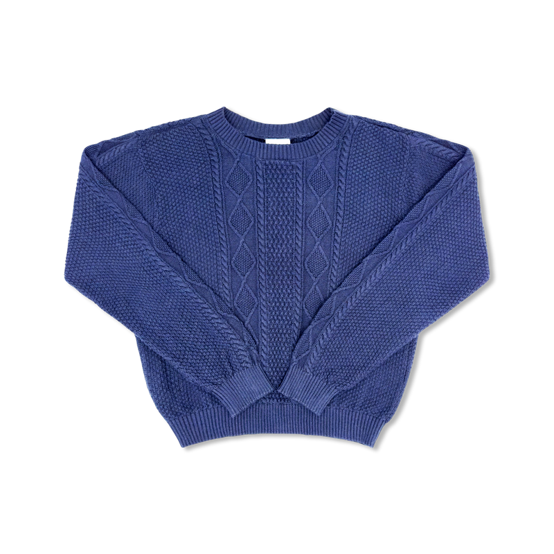 Carlyle Sweater - Newport Navy