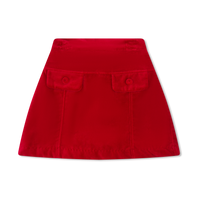 Claire Skirt - Ruby Red Velvet