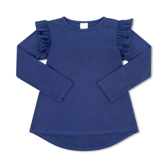 Elizabeth Blouse Long Sleeve - Napa Navy