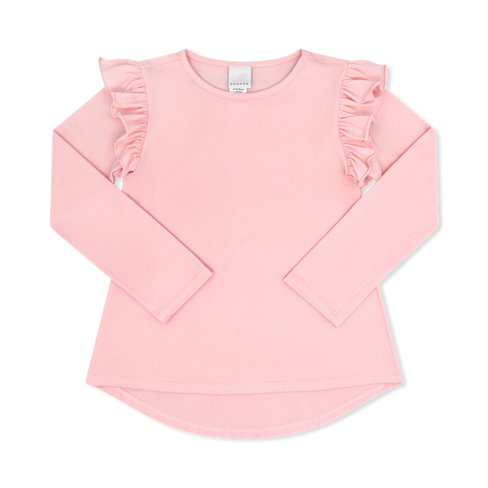 Elizabeth Blouse Long Sleeve - Pensacola Pink