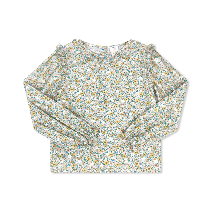 Evelyn Blouse Long Sleeve - Tupelo Floral