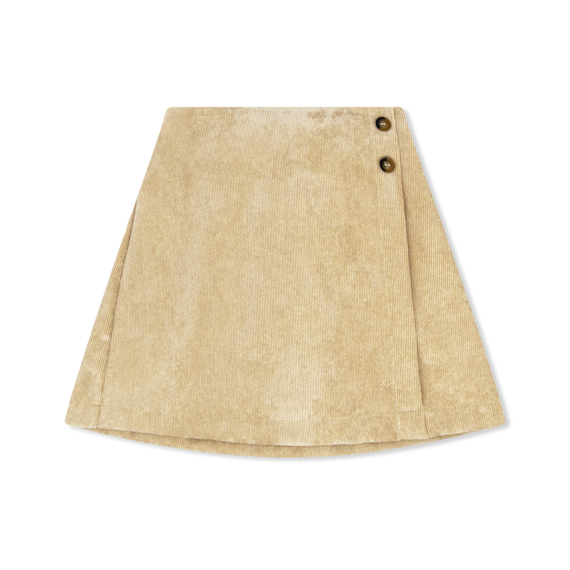 Julia Skirt - Alexandria Khaki Cord