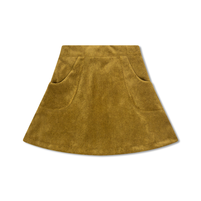 Kristen Skirt - Rosemary Green Cord