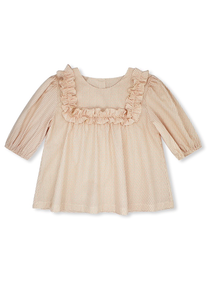 Brynlee Blouse - Danbury Dot