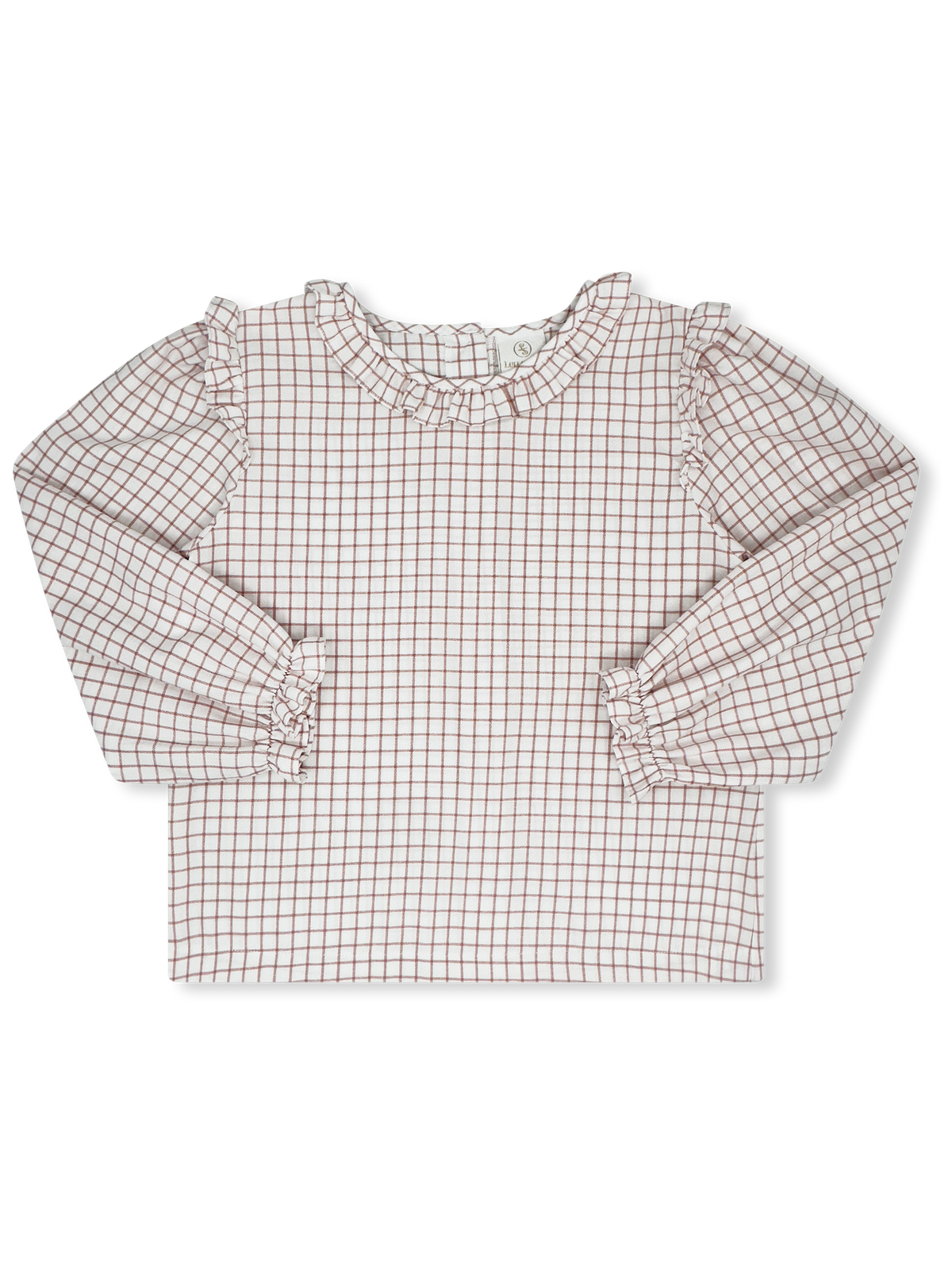 Evelyn Blouse Long Sleeve - Newbury Street Plaid