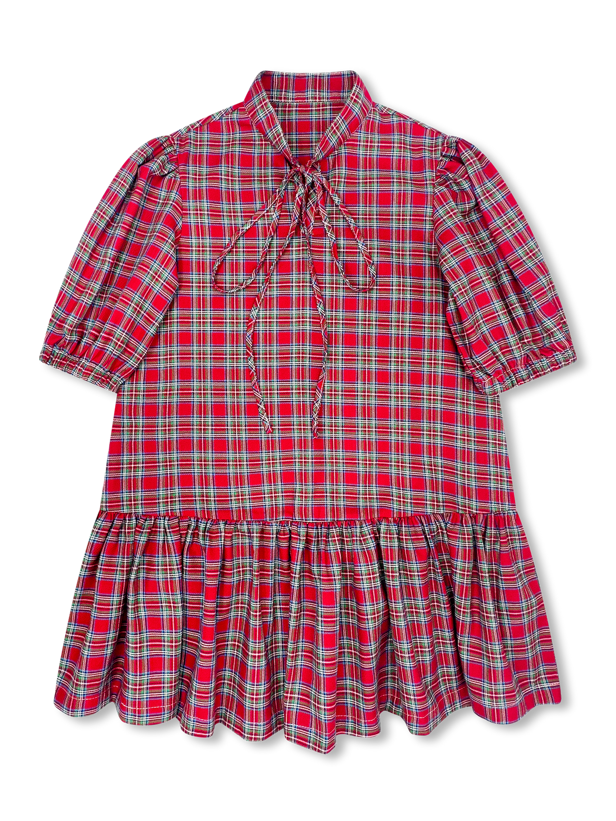 Sophia Dress - Hawthorn Plaid