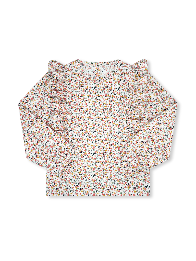 Tallulah Tunic Blouse - Harvest Hues Floral