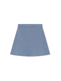 Lacey Skirt - Lake Blue Knit