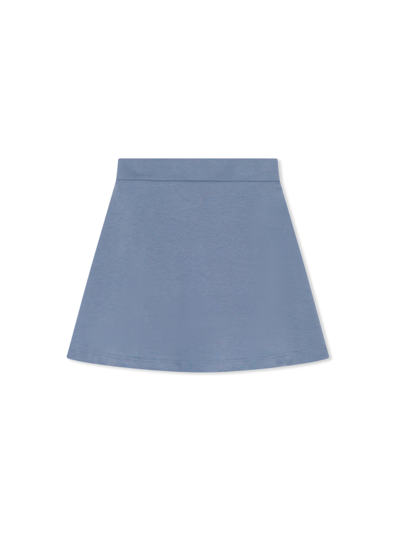 Lacey Skirt - Lake Blue Knit