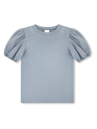 Jane Blouse - Lake Blue Knit