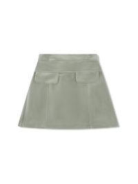 Claire Skirt - Leyland Green Velvet