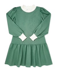 Dorothy Dropwaist Dress - Clover Green Knit