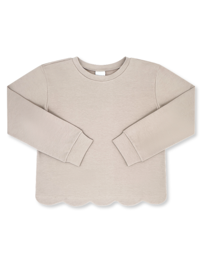 Maisie Pullover - Toffee Khaki Knit