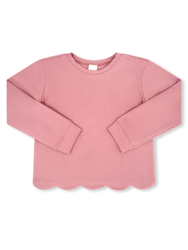 Maisie Pullover - Pembroke Pink Knit