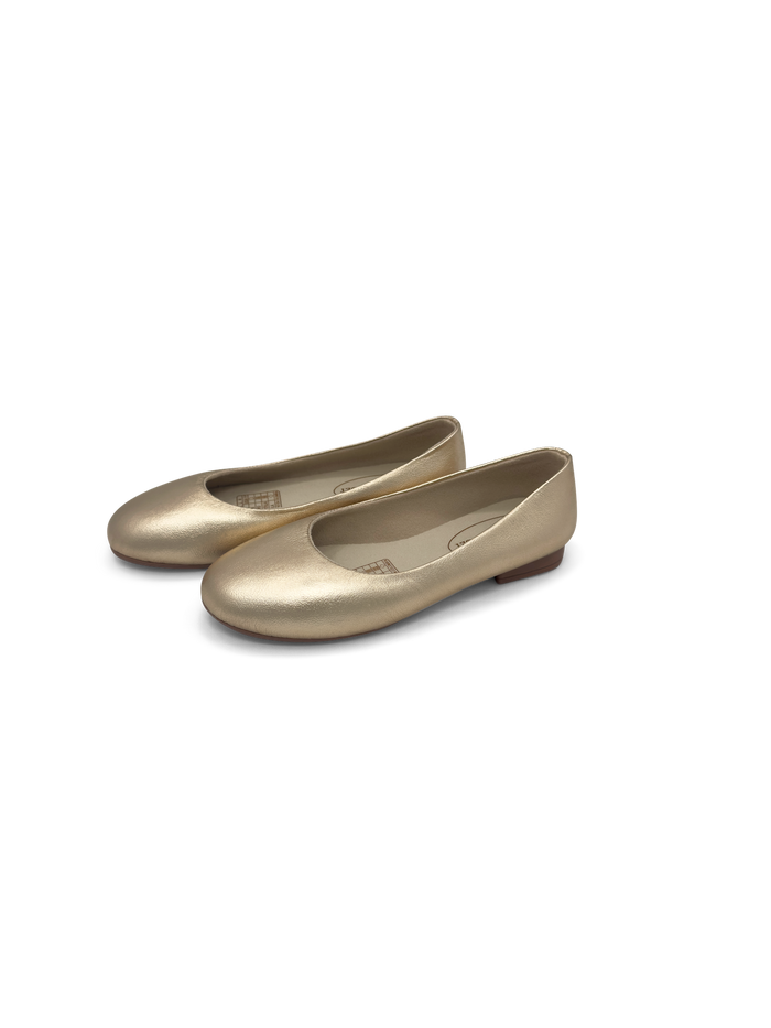 Bailey Ballet Flat - Simply Gold