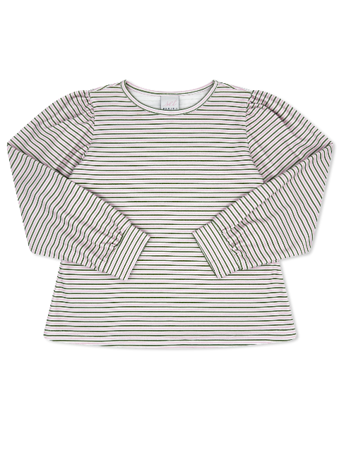 Paisley Pullover - Gramercy Green Stripe