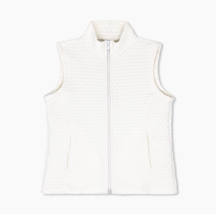Virginia Vest - Cream Quilted