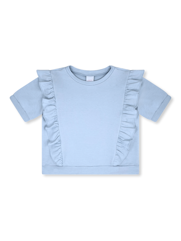 Magnolia Top - Boardwalk Blue.