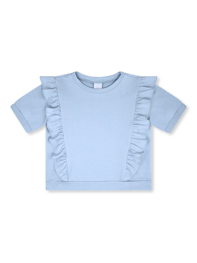 Magnolia Top - Boardwalk Blue.