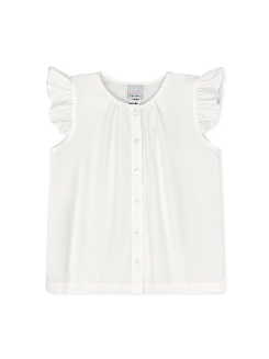 Macon Blouse - Sterling White