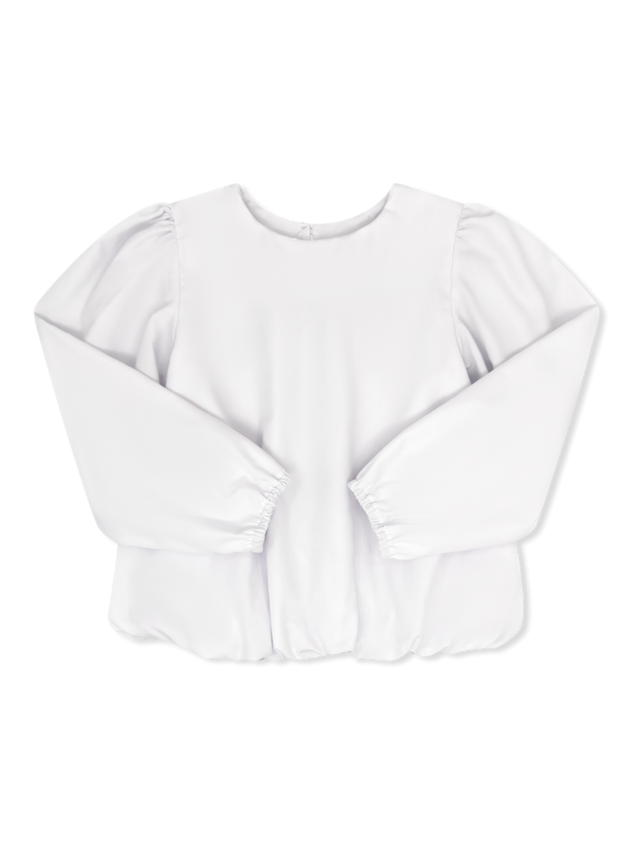 Madison Blouse Long Sleeve - Winter Park White (FW25)