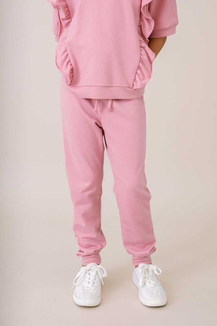 Jemma Jogger - Pembroke Pink Knit