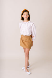 Evelyn Blouse Long Sleeve - Newbury Street Plaid