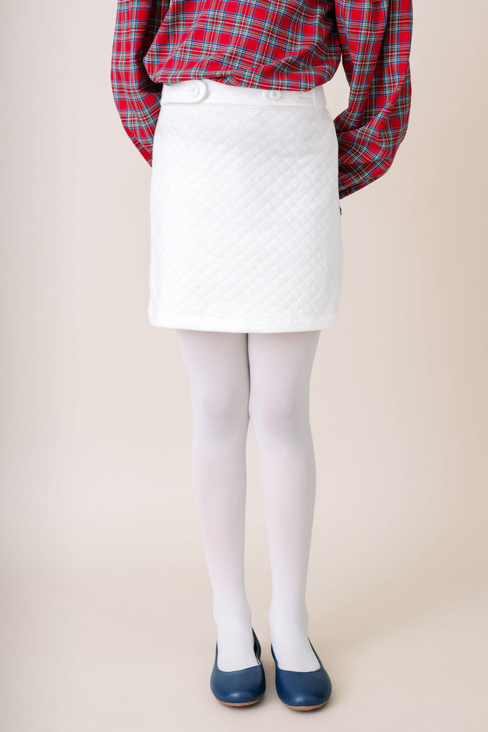 Sydney Skirt - Worthington White Quilted