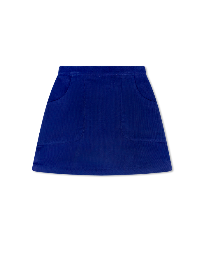 Kristen Skirt - Norwood Navy Corduroy
