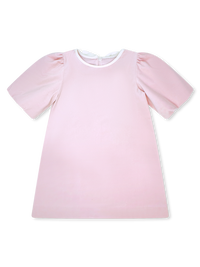 Hallie Dress - Petite Pink Velvet