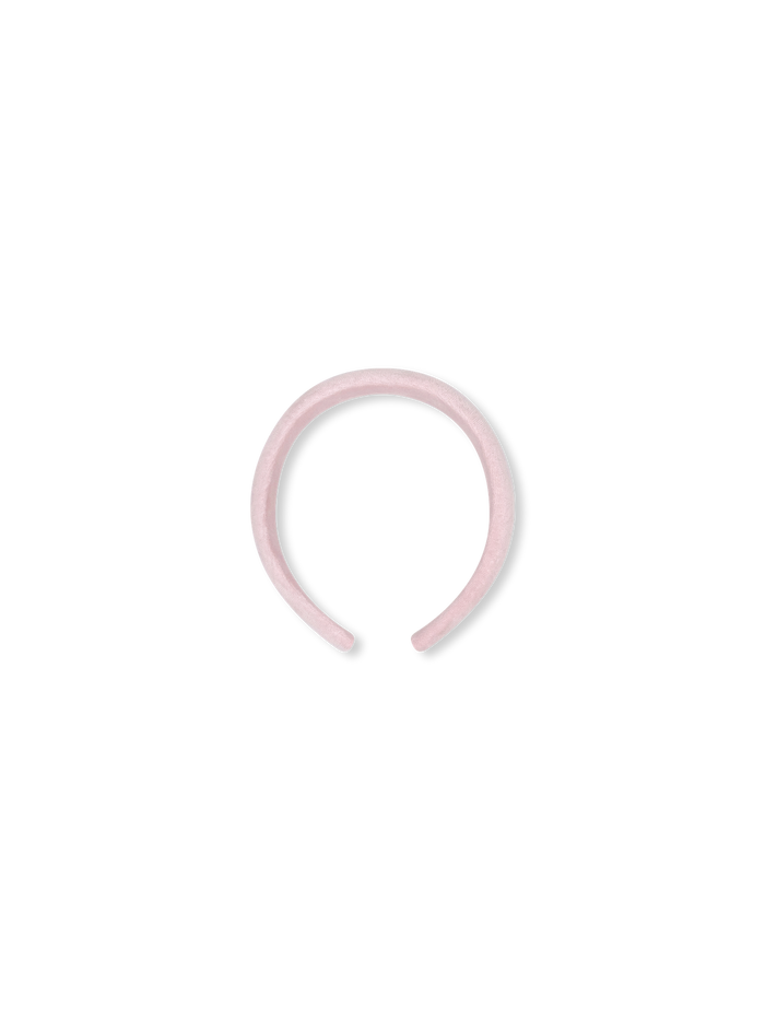 Hannah Headband - Petite Pink Velvet