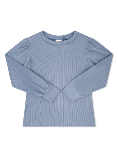 Jane Blouse Long Sleeve - Bluebird Blue