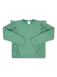 Magnolia Sweatshirt Long Sleeve - Greenfield Green