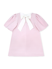 Hallie Dress - Petite Pink Velvet