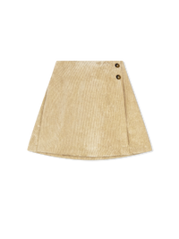 Julia Skirt -  Alexandria Khaki Corduroy