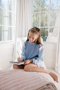 Ellie Everyday Set Long Sleeve - Lake Blue