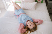 Ellie Everyday Set Long Sleeve - Lake Blue, Pembroke Pink