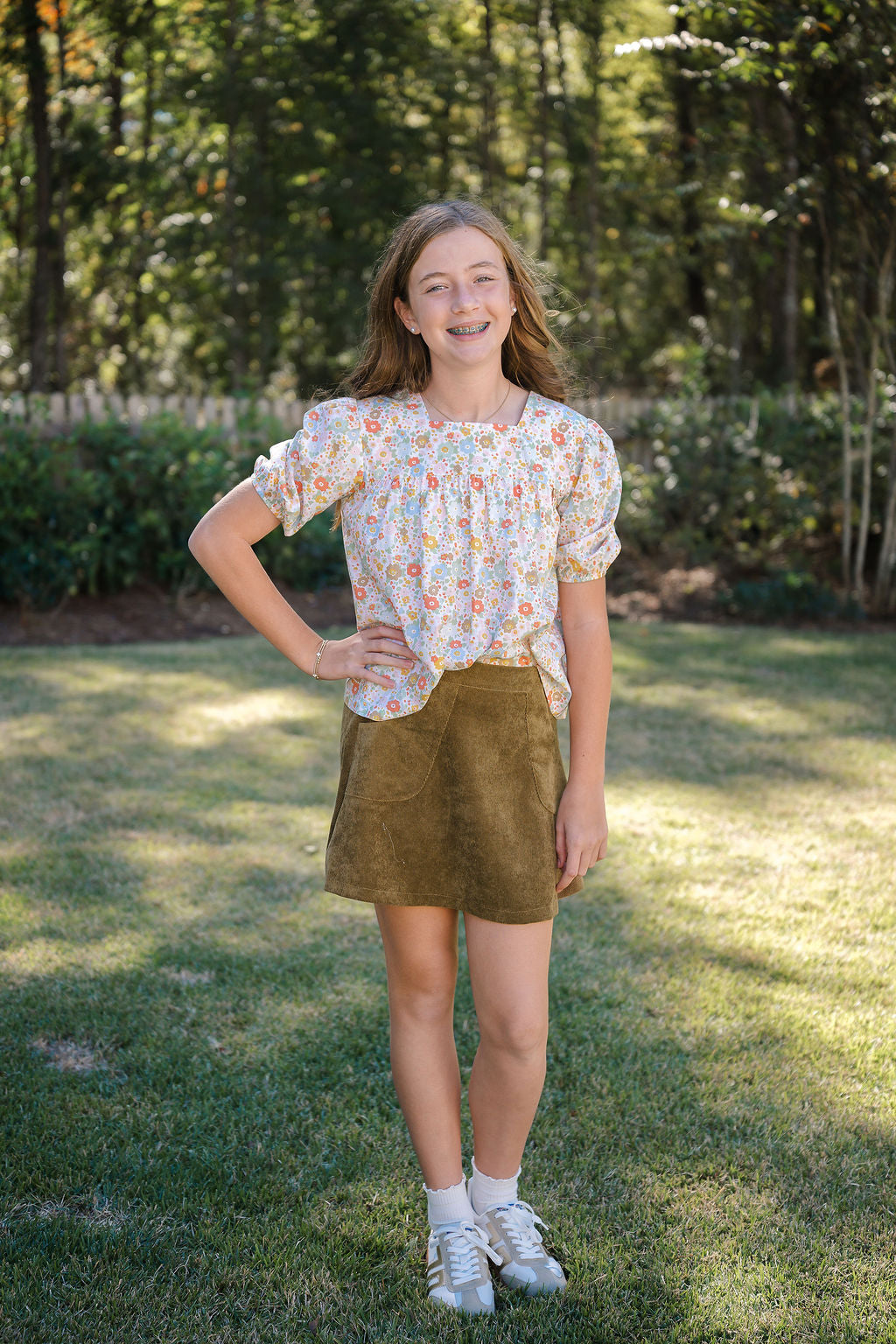 Margot Blouse - Indian Summer Floral